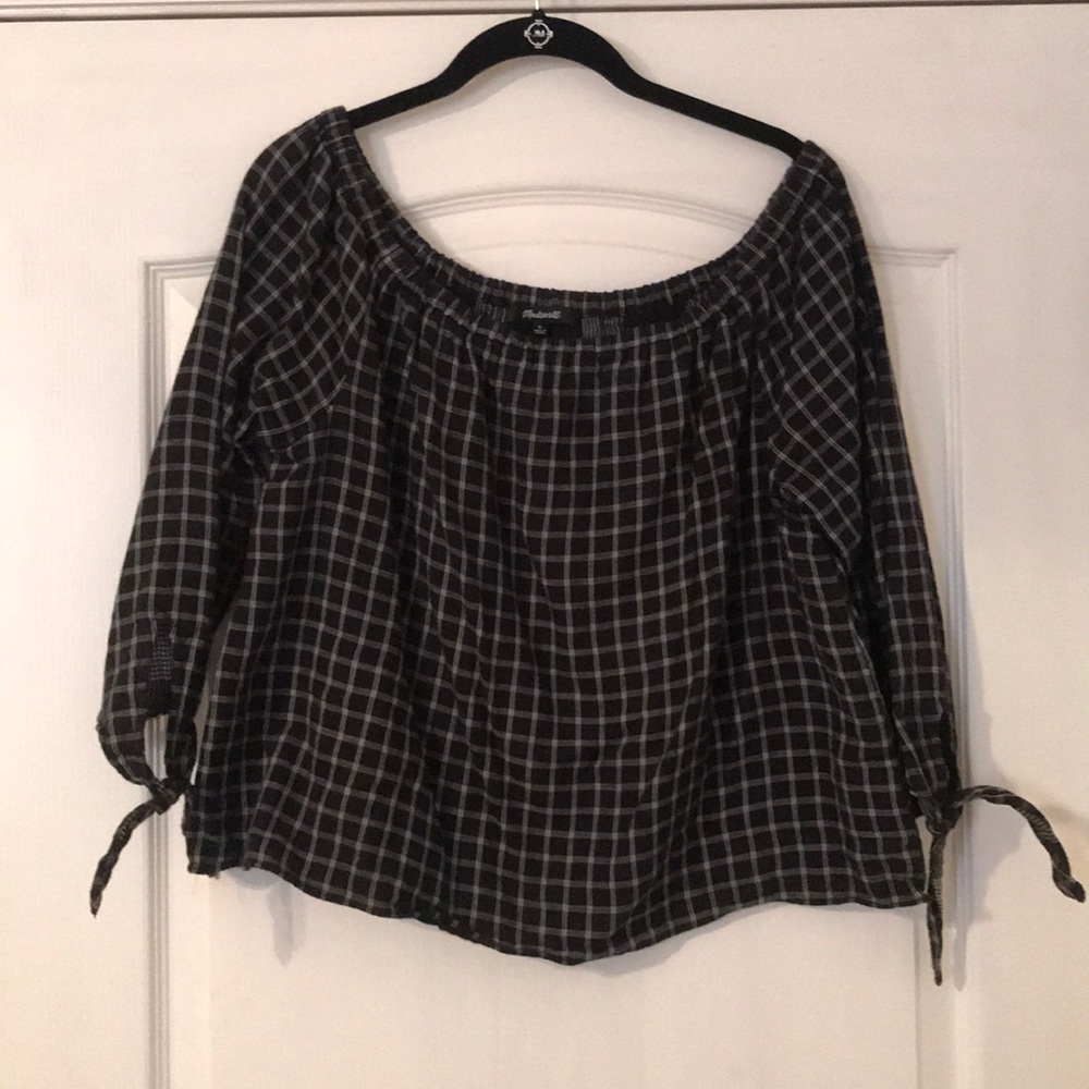 Madewell Off-the-Shoulder Top